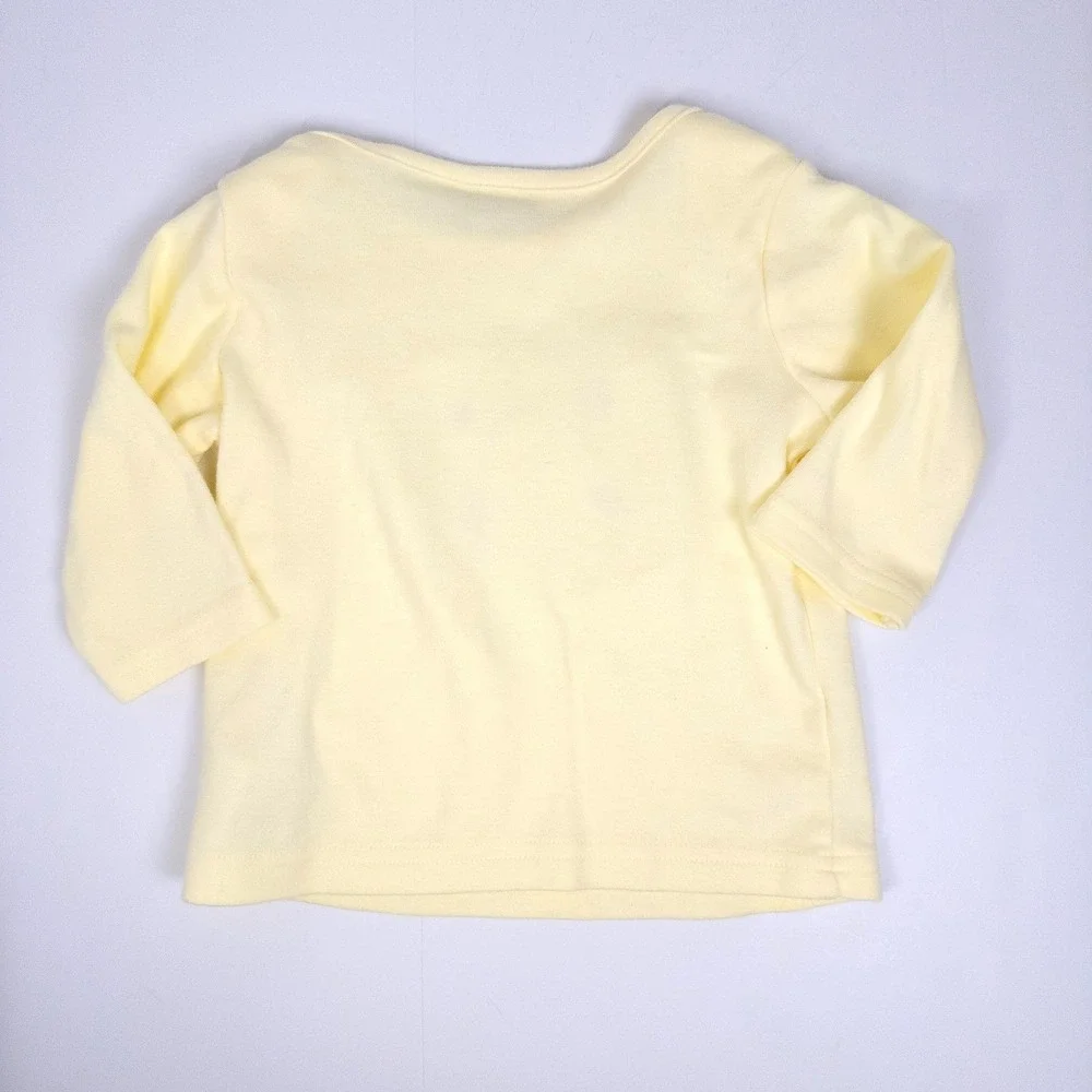 Vintage Sesame Street Pajama‎ Set Baby 3-6 Months Yellow Wish Upon A Star Y2K